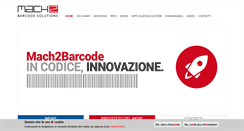 Desktop Screenshot of mach2barcode.it